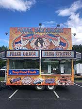 Funnel Cake Ice Cream Trailer